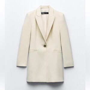 Zara Cream Women's Blazer